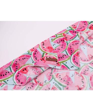 Buy Unique Style Paws Dog Collar - Washable Cotton Neck Triangle for Small Medium & Large Dogs & Cats (1-Pack) - Watermelon Design - Buy Online on GoSupps.com