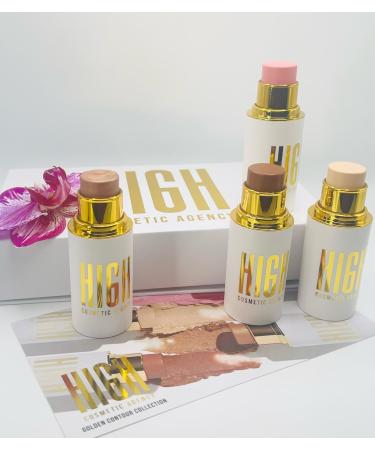 Luxury Golden Contour Collection | Radiant Gold Contour Set for Flawless Elegance - Buy Online on GoSupps.com