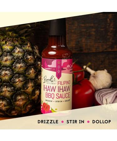 RoniB's Kitchen Filipino Vegan BBQ Sauce 150ml - Traditional Filipino Ihaw-Ihaw Sauce with Soy, Pineapple, and Pepper - Buy Online on GoSupps.com