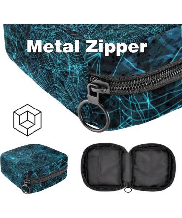 Portable Vintage Spider Web Storage Bags for Women's Bandages Panty Liners & Tampons - Stylish Organization for School & Office - Buy Online on GoSupps.com