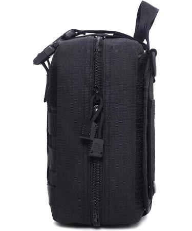 Honestptner Molle Pouch - Durable 600D Nylon Tactical Medical Pouch (Black) - Rip-Away EMT First Aid Bag - Buy Online on GoSupps.com