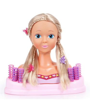Amia 27 cm Make-Up & Hairdressing Head with Accessories | International Shipping Available - Buy Online on GoSupps.com