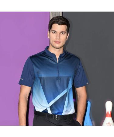 SAVALINO Men's Bowling Sublimation Printed Jersey - Navy, 3X-Large - Buy Online on GoSupps.com