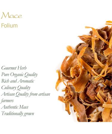 Mace Whole Organic Spice - Myristica Fragrans 50g - Buy Online on GoSupps.com