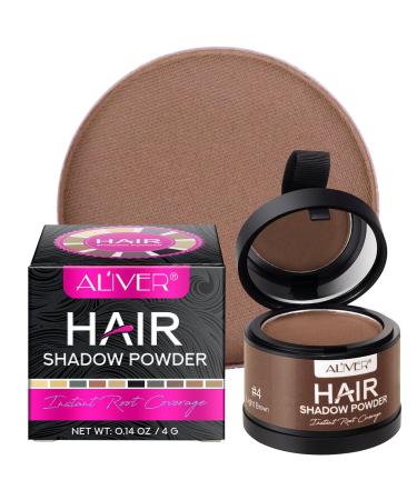 FSLHCY Touch-Up Powder Roots 4g Hair Shadow Shadow Cover Powder for Cbello Use to Fill Weakened Hair (Light Brown)