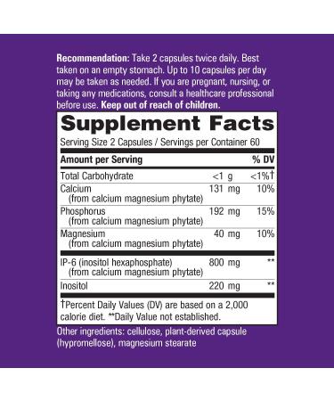 Nature's Way Cell Fortأ© IP-6 & Inositol - 120 Vegan Capsules for Immune Support - Buy Online on GoSupps.com