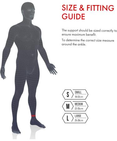 Vulkan Classic Ankle Stabilising Support - Small Right | International Shipping Available - Buy Online on GoSupps.com