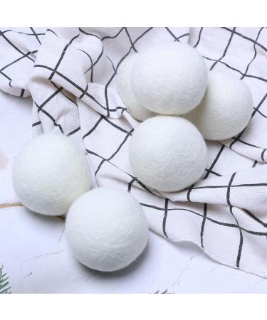 Hoappa 6Pcs 2.4 inches Wool Dryer Balls and 2 Pack Mesh Laundry Bags in 2 Sizes ( 12 x 16 inches 16 x 20 inches ) - Buy Online on GoSupps.com
