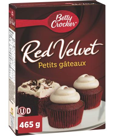 Betty Crocker Cupcake Mix Red Velvet with Cream Cheese Frosting 465 Gram 12 Count - Buy Online on GoSupps.com