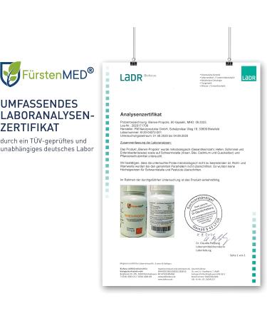 F rstenMED Real Bee Propolis Capsules - High Dose Natural Bee Resin + Acerola - 90 Vegetarian Capsules - Lab Tested for Quality - Buy Online on GoSupps.com