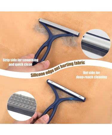 Baelemin Pet Hair Remover - 4 Pack | Reusable Lint Remover for Clothes & Furniture | Portable Fabric Brush & Scraper for Pet Hair Removal | Ideal for Couch, Carpet, Blankets & Car Upholstery - Buy Online on GoSupps.com