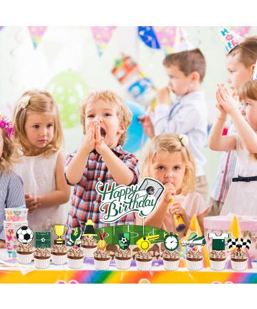 Shop Edible Torture Decorations for Kids | Football Edible Cake Toppers & Cupcake Decorations for Birthdays - Buy Online on GoSupps.com