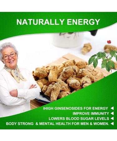 DABC OAK LAND 4OZ 113gm/box Hand-Selected American Wisconsin Farmed Ginseng Root | Long Large Branch |Cultivated American Wisconsin Ginseng WI 110#L Box (4OZ 113g/Box) - Buy Online on GoSupps.com