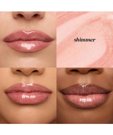 Polite Society - B.I.G. Mouth High-Shine Plumping Lip Oil Gloss - Hydrating Non-Sticky Volumizing Lip Treatment for Smooth and Fuller-Looking Lips - Color: Shimmer (sheer pink with shimmer) - Buy Online on GoSupps.com