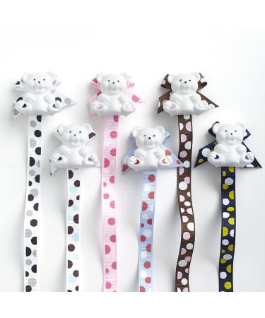 Baby Buddy Universal Pacifier Holder Clip - Silicone Ring Attachment - Pinky Dots Design - Buy Online on GoSupps.com