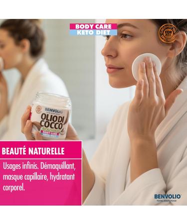  BENVOLIO Organic Coconut Oil 200 - Buy Online on GoSupps.com