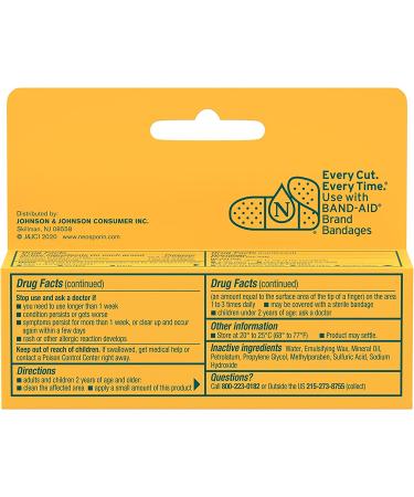 Neosporin Maximum-Strength Pain Relief Antibiotic Ointment 0.5oz (Pack of 2) - Buy Online on GoSupps.com