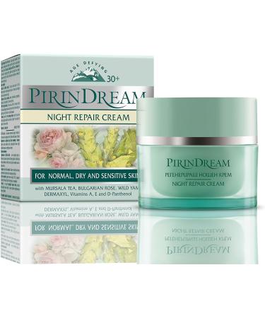 Regenerating Night-Repair Cream (Anti-Wrinkle) With Wild Yam & Dermaxyl - Not Tested on Animals - 50ml - Buy Online on GoSupps.com