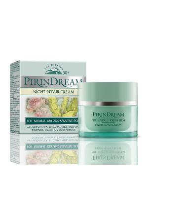 Regenerating Night-Repair Cream (Anti-Wrinkle) With Wild Yam & Dermaxyl - Not Tested on Animals - 50ml