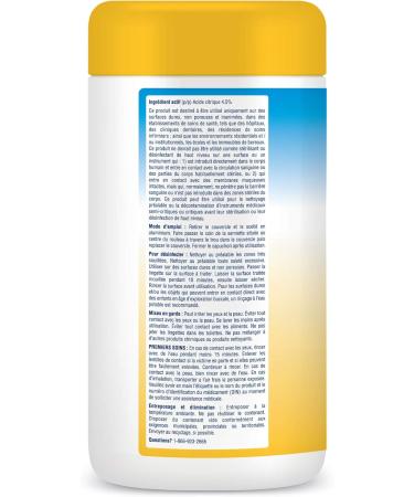 zytec Germ Buster Disinfectant Wipes (Citric Acid) 100 count - Buy Online on GoSupps.com