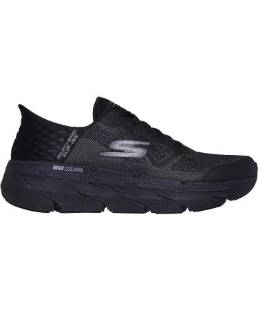 Skechers Men's Max Cushioning Slip-ins - Memory Foam Sneaker 10.5 Black - Buy Online on GoSupps.com