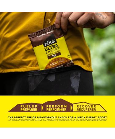 N ak Energy Waffles Pack of 12 | Vegan GMO Free Palm Oil Free Sports Nutrition Stroopwafel (Chocolate) - Buy Online on GoSupps.com