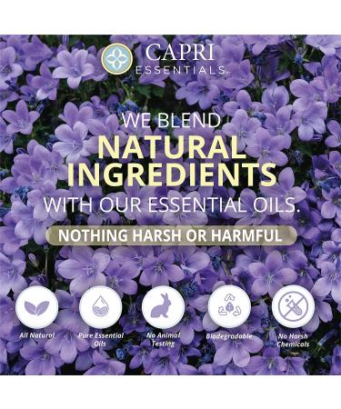 Capri Essentials White Lavender Hand Soap - Natural, Plant-Based, Chemical-Free (16 oz) - Buy Online on GoSupps.com