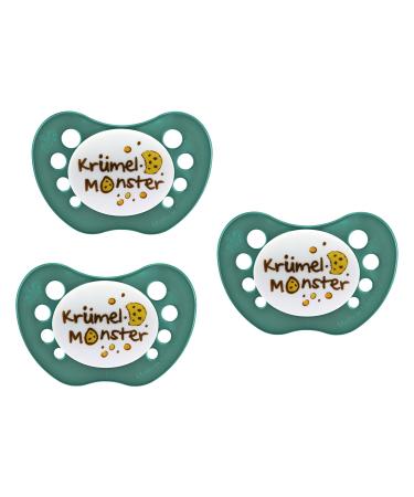 Nip pacifier silicone "Limited Edition" Cookie Monster including protective cap size 2-3 pieces