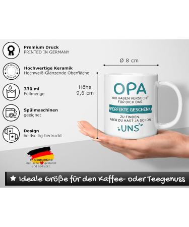 Perfect Gift Ideas for Grandpa | Unique Grandpa Cups & Birthday Gifts | 330ml Ceramic - US Shipping - Buy Online on GoSupps.com