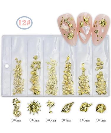 FEIlei 3D Nail Charms Heart Nail Art Studs Nail Jewelry for DIY Crafts Nail Art Decor - Buy Online on GoSupps.com