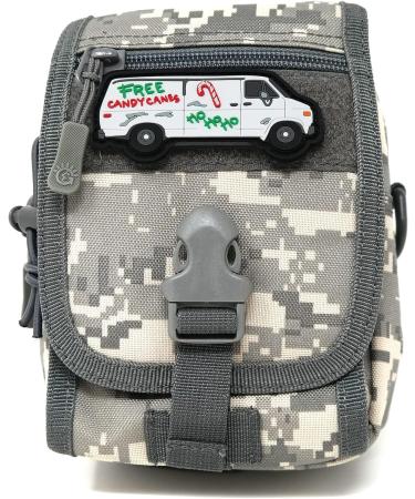 Free Candy Canes Van PVC Rubber Funny Christmas Tactical Hook and Loop Patch - Buy Online on GoSupps.com