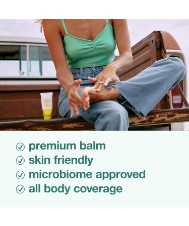 Hume Supernatural Invisible Whole Body Deo Balm - Full Body Protection - Aluminum Free No Baking Soda - Anti-Chafing Odor Control - Clinically Tested on Sensitive Skin (Coconut Coast 3-Pack) - Buy Online on GoSupps.com