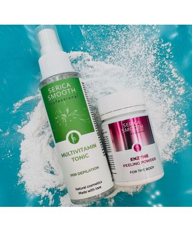 SERICA SMOOTH Multivitamin Cleansing Tonic Fluid Pre Post Depilation Waxing 300ml - Buy Online on GoSupps.com