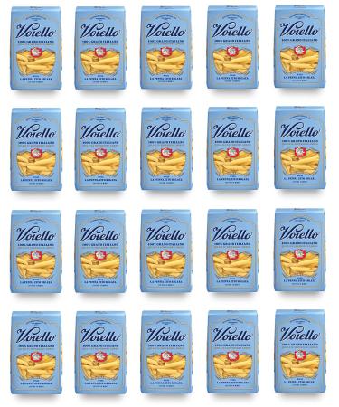 Barilla Voiello La Penna Zito Rigata No. 155 Pasta 100% Italian Wheat 500 g Durum Wheat Semolina Bronze Design