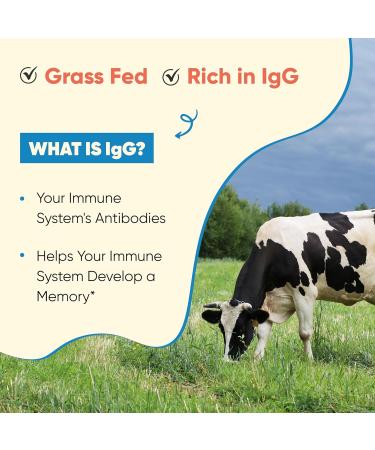 Sandhu's Bovine Colostrum Powder & Magnesium Glycinate Lysinate Capsules | Helps Gut Immune Heath & Sleep Support - Buy Online on GoSupps.com