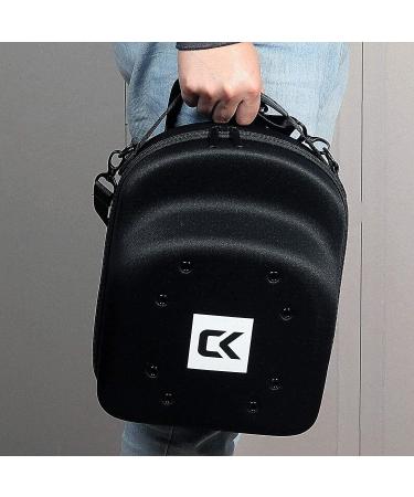Kelvin&Celsius Easy to Carry Hat Travel Box  Suitable for Most Baseball Cap Storage  The Baseball Cap Box Can Accommodate Up to 6 Hats  Hat Travel Box with Shoulder Strap and Cleaning Brush - Buy Online on GoSupps.com