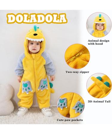 Doladola Baby Romper Dalmatian Onesie | Toddler Jumpsuit, Newborn Outfit 0-3 Months - Buy Online on GoSupps.com