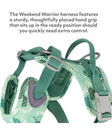 Hurtta Weekend Warrior Dog Harness - Park Camo (99-119 cm / 39-47 in) | Premium Quality for Your Dog | International Shipping Available - Buy Online on GoSupps.com