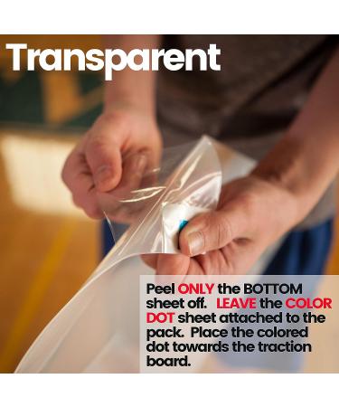 StepNGrip White Basketball Sticky Mat | Shoe Grip Enhancer | 15 x 18 Replaceable Sheets | Courtside Sticky Pad - Buy Online on GoSupps.com