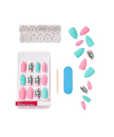 Gold Finger Full Cover Gel Nails - Ready to Wear Glam Manicure - Buy Online on GoSupps.com