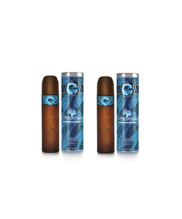 Cuba Brazil Copacabana 3.3 fl. oz. Eau De Toilette Spray | Fragrance for Men (Pack of 2)