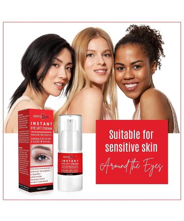 Dermaxgen Rapid Reduction Eye Cream - Peptide Advanced Formula | Anti Aging Serum for Under-eye Bags, Wrinkles, Dark Circles, Fine Lines & Crow's Feet | Instant Results - 20 Ml - Buy Online on GoSupps.com