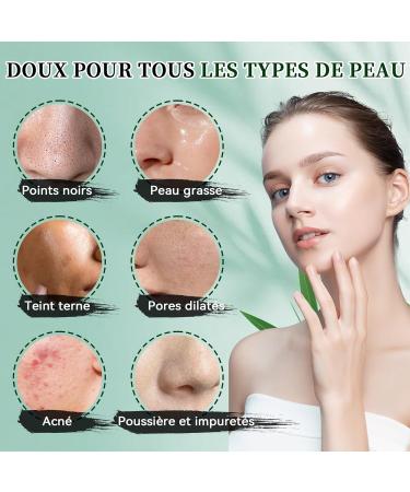 Peel-off Masque Facial au Charbon masque point noir visage masque anti point noir noirs et acn masque peel off visage convient aux hommes aux femmes et tous les types de peau. - Buy Online on GoSupps.com