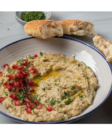 Tavor Natural Tahini Paste 1lb - Toasted Sesame Seeds, Smooth Sauce for Hummus, Vegan-Friendly, Non-GMO, Gluten-Free - Kosher Certified - Buy Online on GoSupps.com