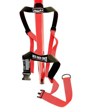 Posture Corrector for Men & Women | Adjustable Back & Shoulder Brace for Pain Relief | Patented Neck & Back Crack Stick for Better Posture & Weight Lifting Support - Buy Online on GoSupps.com