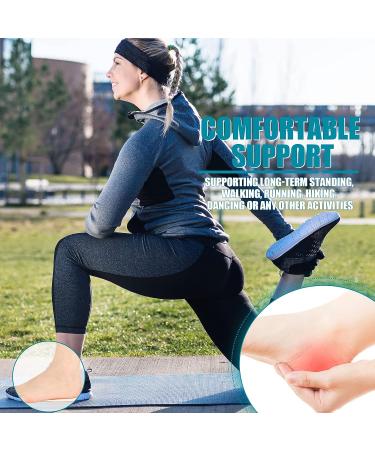 Invisible Height Increase Insoles - 3 Pairs Adjustable Gel Cushioned Heel Lift Inserts for Leg Length Discrepancies and Heel Pain - Men Women (4 Layers) - Buy Online on GoSupps.com