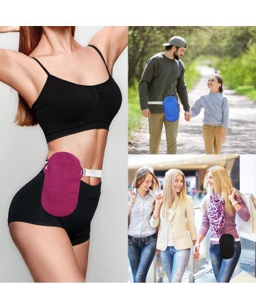 3Pcs Ostomy Bag Covers Kit with Adjustable Belt - Odor Reducing Pouch Covers for Men and Women - Washable and 3.5 Round Opening - Ileostomy Compatible - Buy Online on GoSupps.com