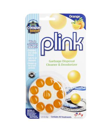 Compac Plink 10ct Orange Garbage Disposal Cleaner & Deodorizer (Pack of 12)