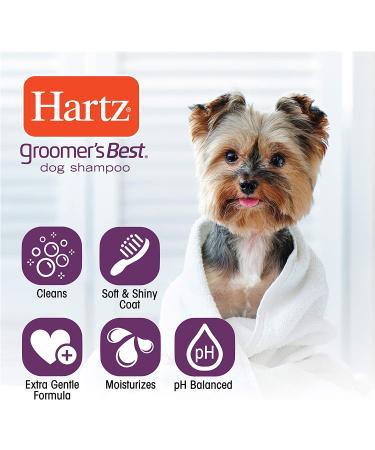 Hartz Groomer's Best Whitening Dog Shampoo for All Life Stages - 18 oz - Buy Online on GoSupps.com