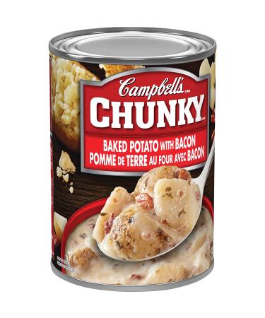 Campbell's Chunky Soup Baked Potato with Bacon 540ml 18.25oz - Canadian Comfort Food - Buy Online on GoSupps.com
